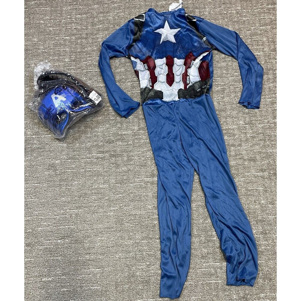 Captain America Kids Costume Civil War Marvel Universe Halloween S Small